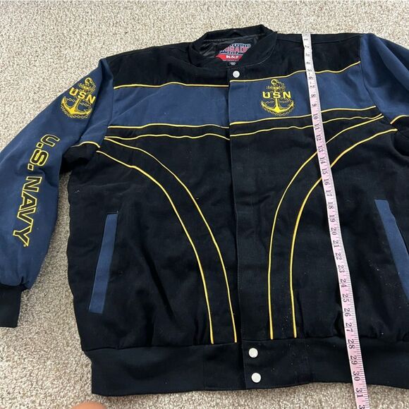Vintage Men’s US Navy Recon US Services Brigade Jacket Large Men's XXL - Picture 8 of 9